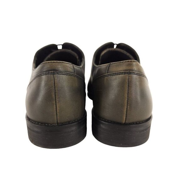 John Varvatos USA Luxe Cap Toe Derbys 8 41 Mens Leather Oxford Shoes - Picture 4 of 9